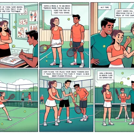 правильная подача в большом теннисе