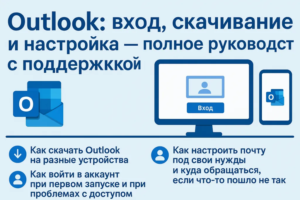 Outlook: вход, скачивание и настройка — полное руководство с поддержкой