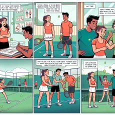 правильная подача в большом теннисе